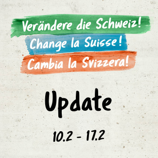 Update "Verändere die Schweiz" 2020