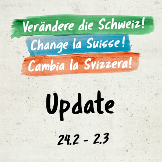 Update "Verändere die Schweiz" 2020