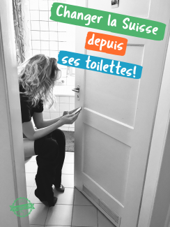 Change la Suisse depuis ses toilettes