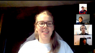 Screenshot des Zoommeetings