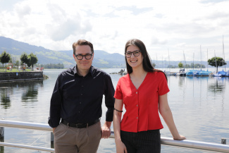 Ständerat Benedikt Würth und Maria Näh