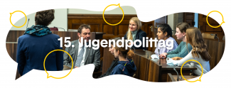 Kampagnenbild des Jugendpolittages 2022