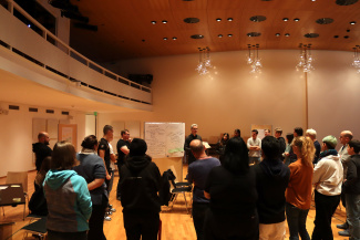 Präsentation der Diskussion