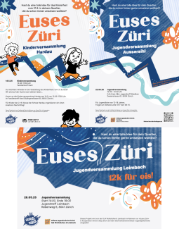 Plakate der Versammlungen im 2025