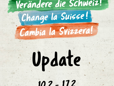 Update "Verändere die Schweiz" 2020