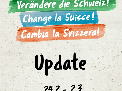 Update "Verändere die Schweiz" 2020