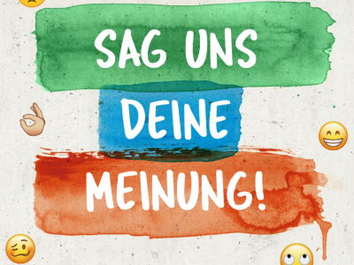 Sag uns deine Meinung!