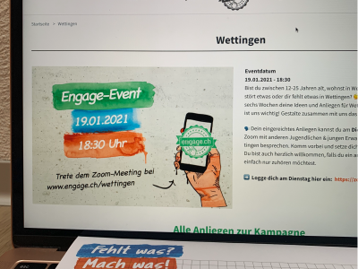 Symbolbild engage-Event Wettingen