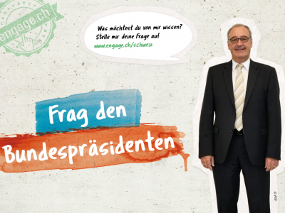 Kampagnenbild mit Guy Parmelin