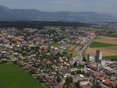 Lohn-Ammannsegg aus der Vogelperspektive