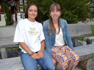 Sabrina Wagner und Selina Thomet